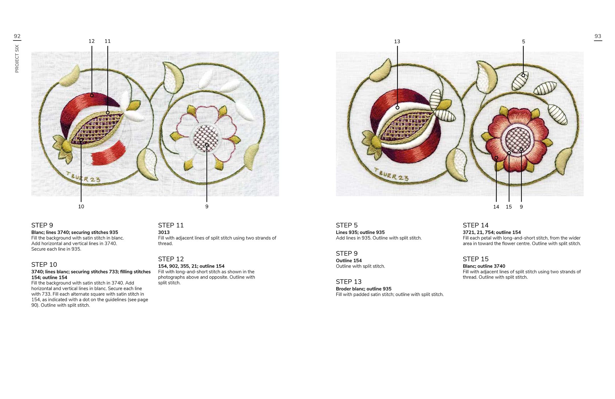 An Introduction to Whitework Embroidery with Colour: 10 Stunning Projects with Reusable Iron-On Transfers