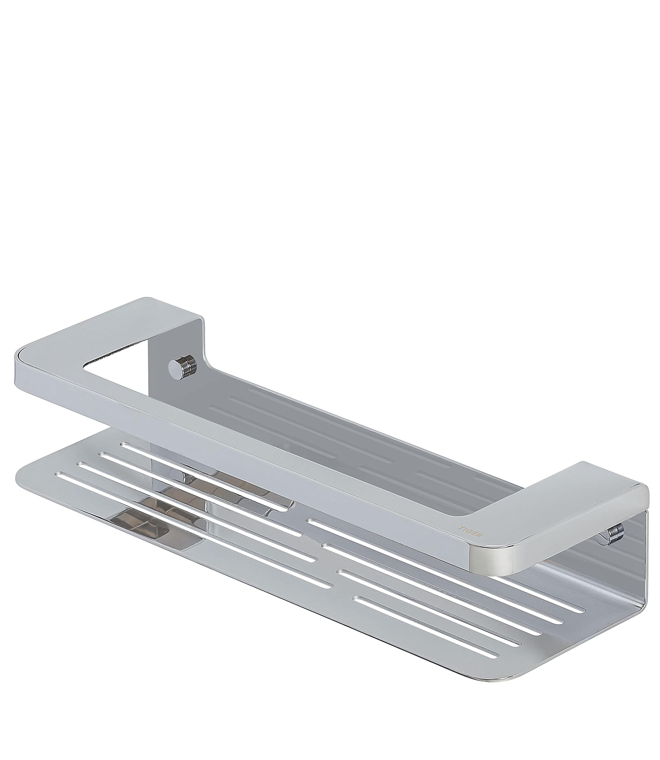 Tiger Caddy - Cesta de Ducha, 35 cm, Color Cromo