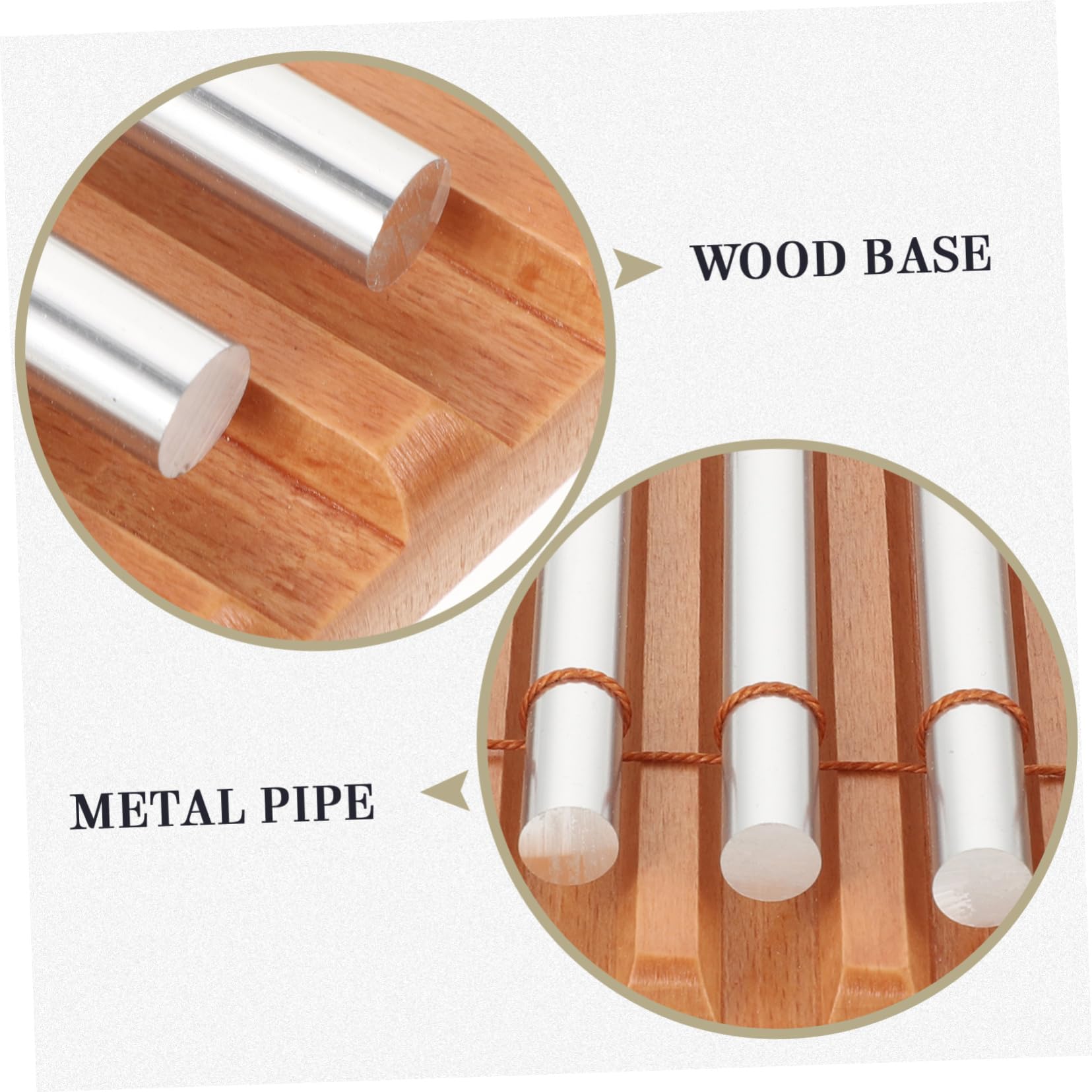 Strumento Percussione Campanello Ring Legno Metallo | Festa Scuola Decor, Strumento Musicale Percussione Campanelli, Campanelli Percussione