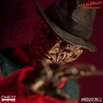 Mezco One: 12 Collective: A Nightmare On Elm Street: Freddy Krueger Action Figure, Multicolor