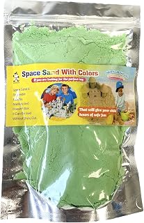 Just 4 baby Magic Motion Moving Play Sand 500g Colours (500g Green Sand)