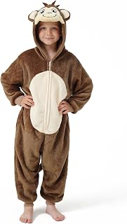 Kids Animal Onesie Halloween Funny Costume Cosplay Pajamas 3-14Y | Kids Animal Onesie,Halloween Funny Costume Cosplay Pajamas,Cozy Warm Flannel Sleepwear,Boys Girls Christmas Gift 3-14Y