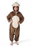 Kids Boys Girls Halloween Onesie Costume,One Piece Pajamas,Halloween Funny Animal Onesie Cosplay Costume 3-14Y