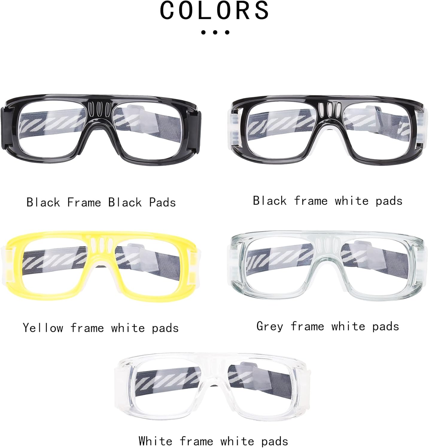 Sports Glasses - Racquetball Goggles Basketball Football Eye Protective - Image 6