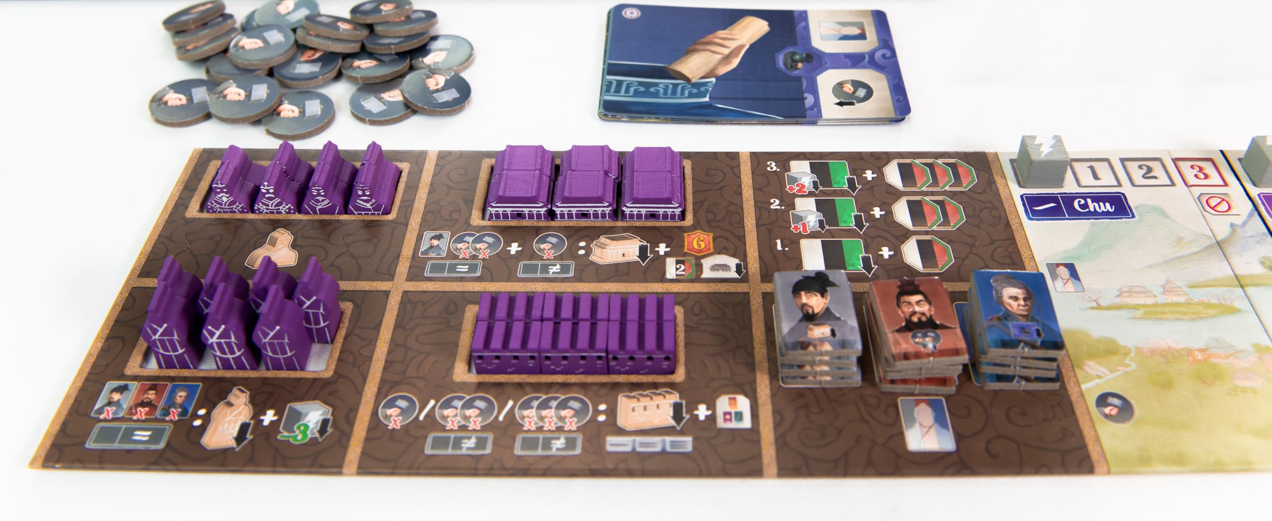 Zhanguo: Il Primo Impero - Gioco di Strategia - Età 14+ - 1-4 Giocatori - 60-120 Minuti