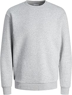 JACK & JONES Men's Jjebradley Sweat Crew Noos Sweatshirt (pack of 1)