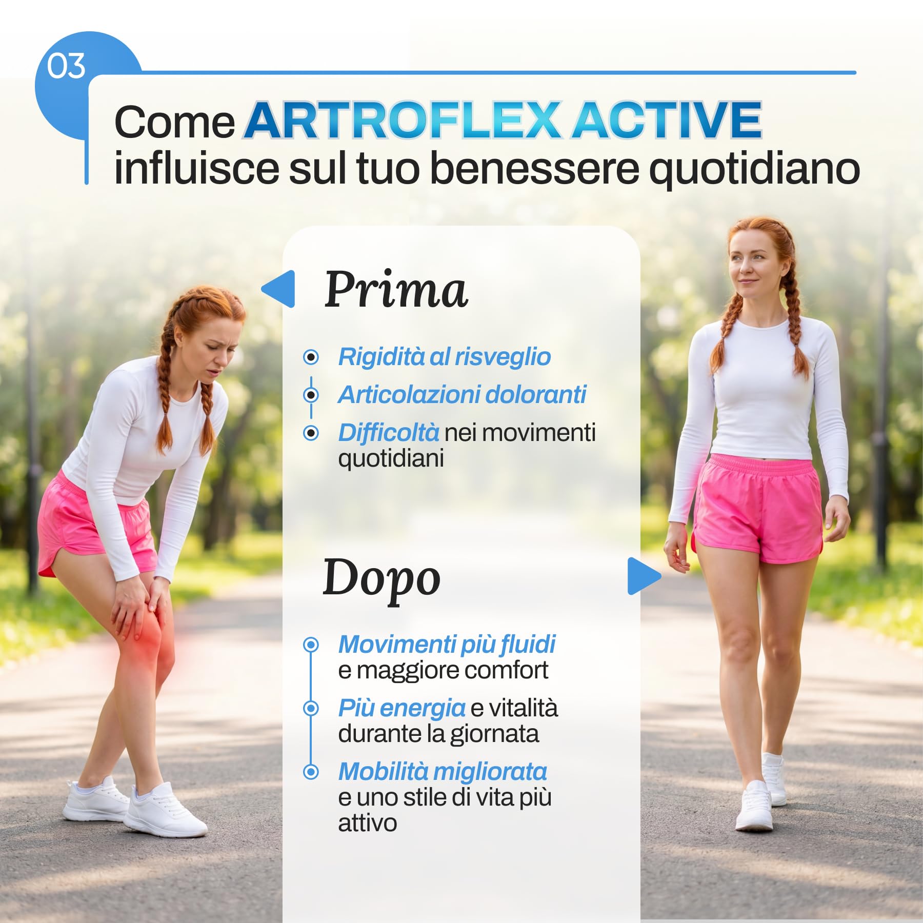 Capsule ARTROFLEX ACTIVE | Integratore per il Benessere delle Articolazioni | Con Glucosamina, MSM, Condroitina, Collagene Marino, Vitamina C, Magnesio, Zinco ed Estratti Vegetali | 30 Capsule