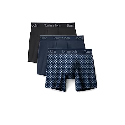 Tommy John Second Skin Modal 6 Boxer Brief 3 Pack Men