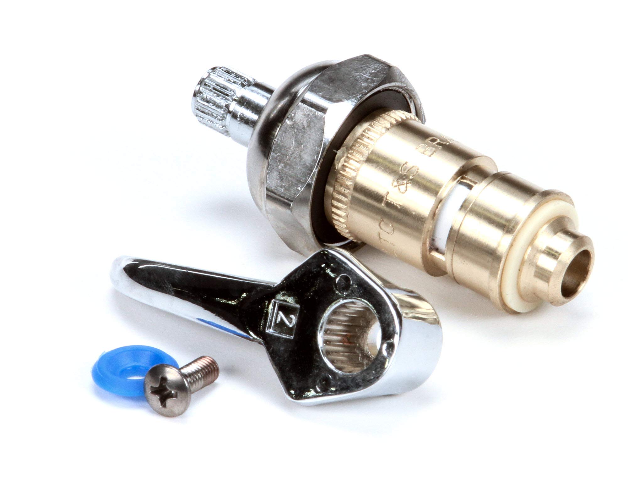 T&S Brass 012445-25 Ceramic Cartridge with Bonnet and Lever Handle 