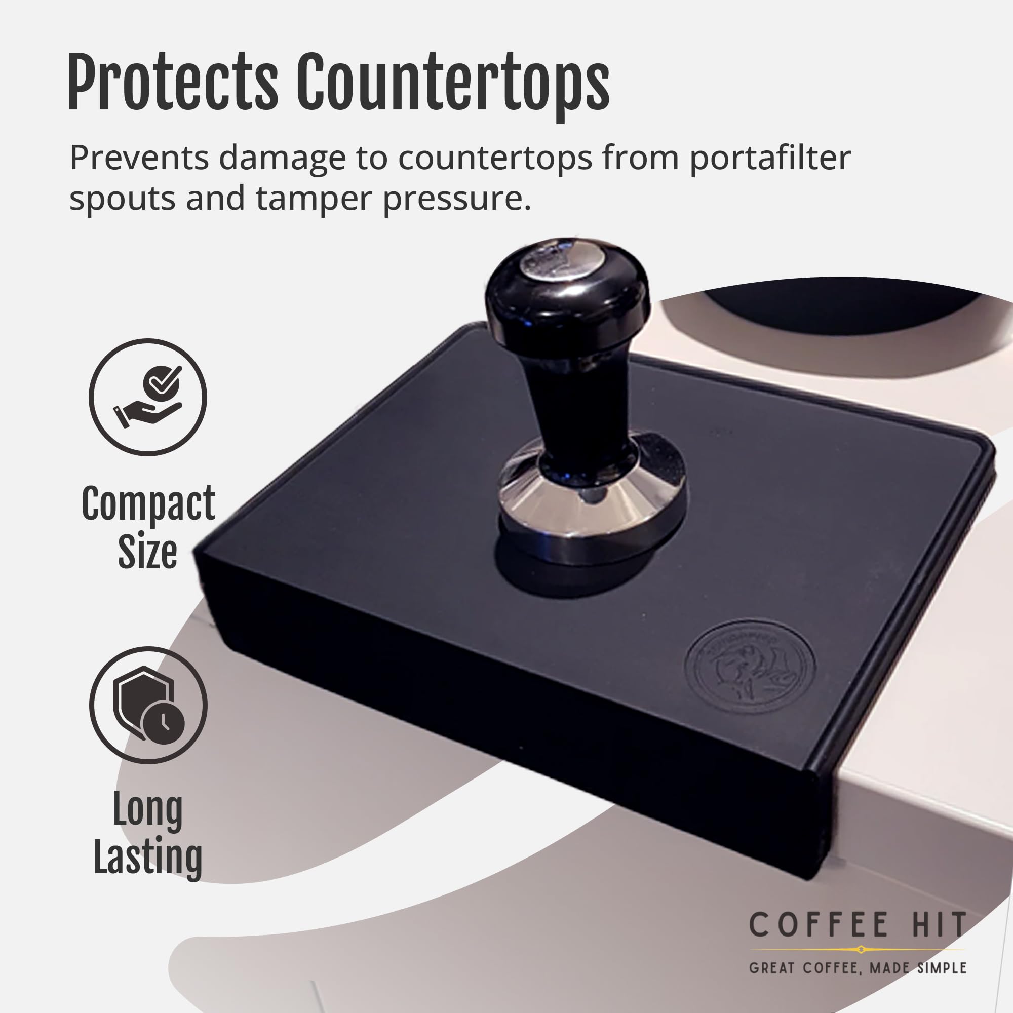 Rhino Classic Tamper Mat - Esquina