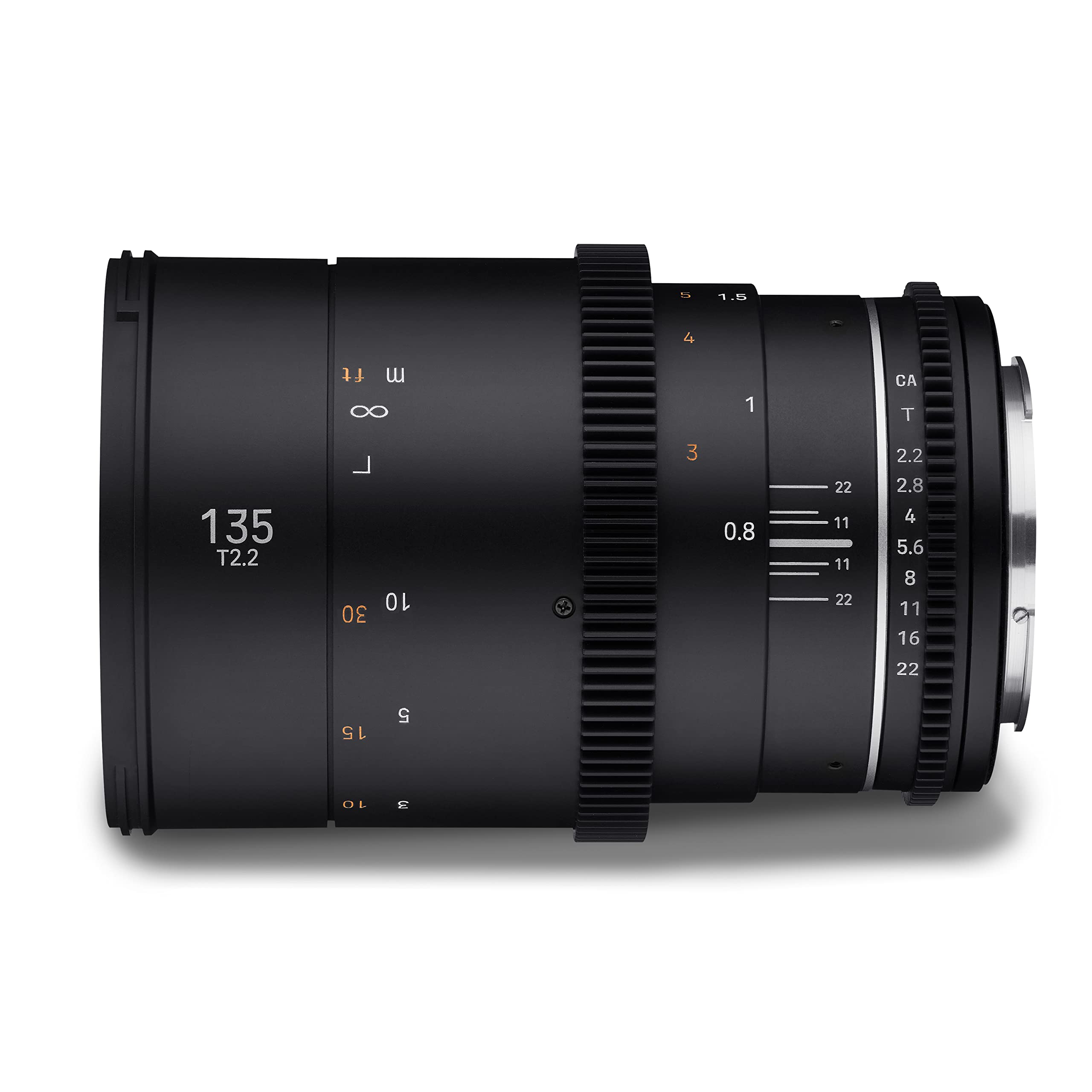 Samyang MF 135 mm T2,2 VDSLR MK2 MFT – Video Cine obiektyw teleobiektyw ogniskowy do aparatów Micro Four Third, ręczna ostrość, do Panasonic DC-GH5s DC-GH5 II BGH1 Olympus OM-D E-M1 Mark III