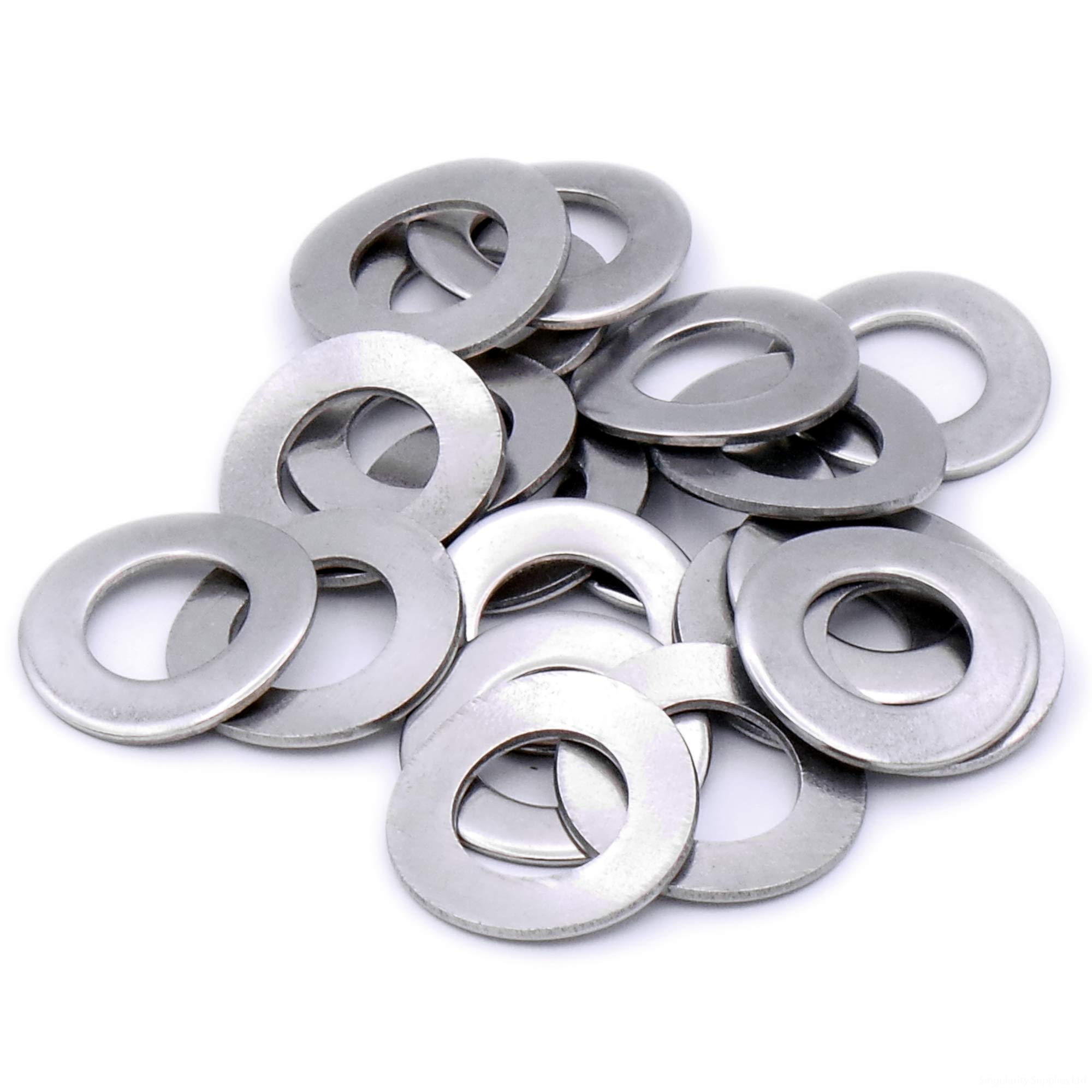 Singularity Supplies Silver M6 (6Mm) Wave Washer (Form B) - Stainless Steel (A2) (Pack Of 20)