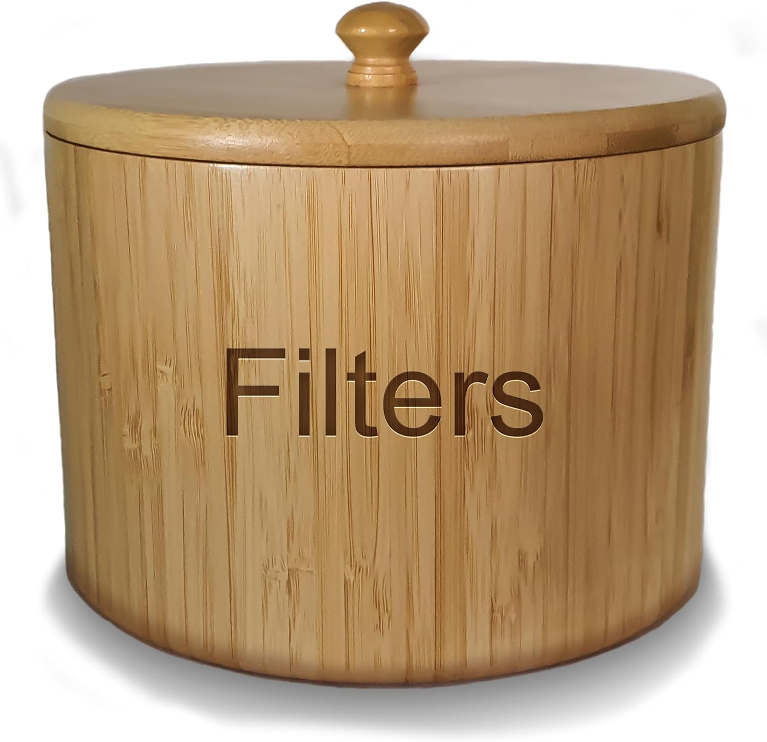 Regoots Coffee Filter Holder Bamboo Coffee Filter