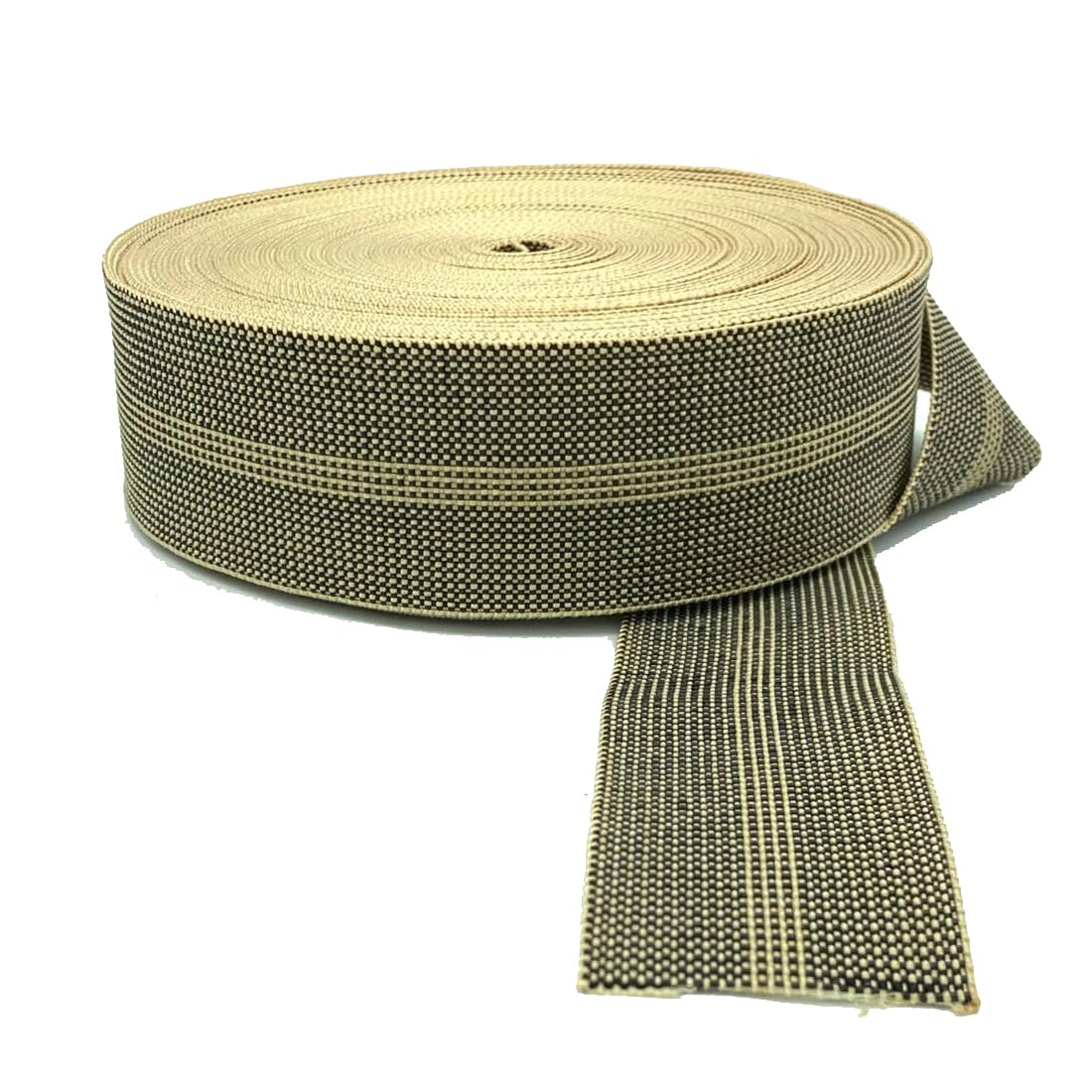 Cincha elástica para tapizar de 60 mm,correas para estructuras de madera, 24 metros.