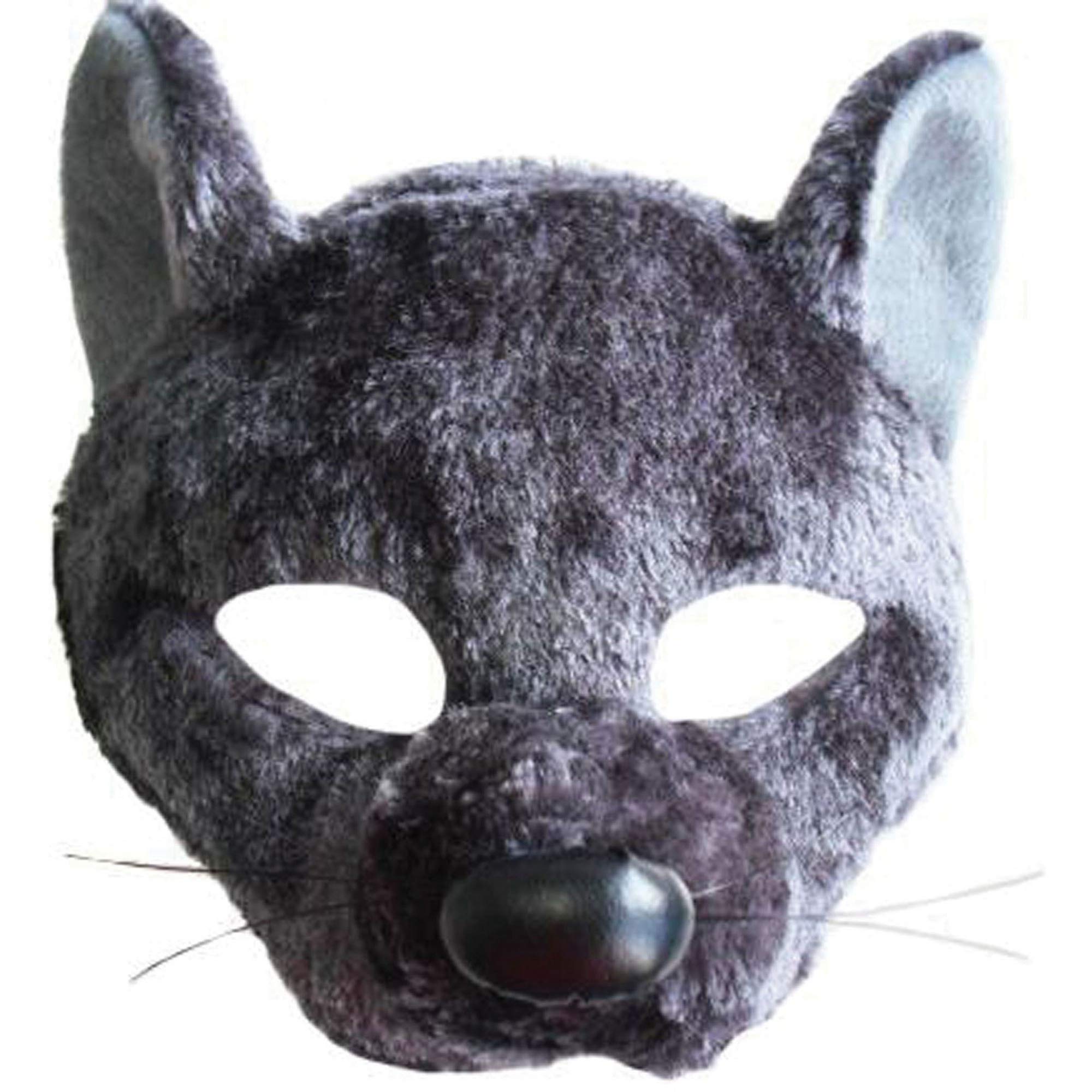 Black Rat Eye Mask With Sound (Pack of 1) - Eye-Catching Design, Perfect for Halloween, Cosplay, Animal Parties, & Themed Events Halloween