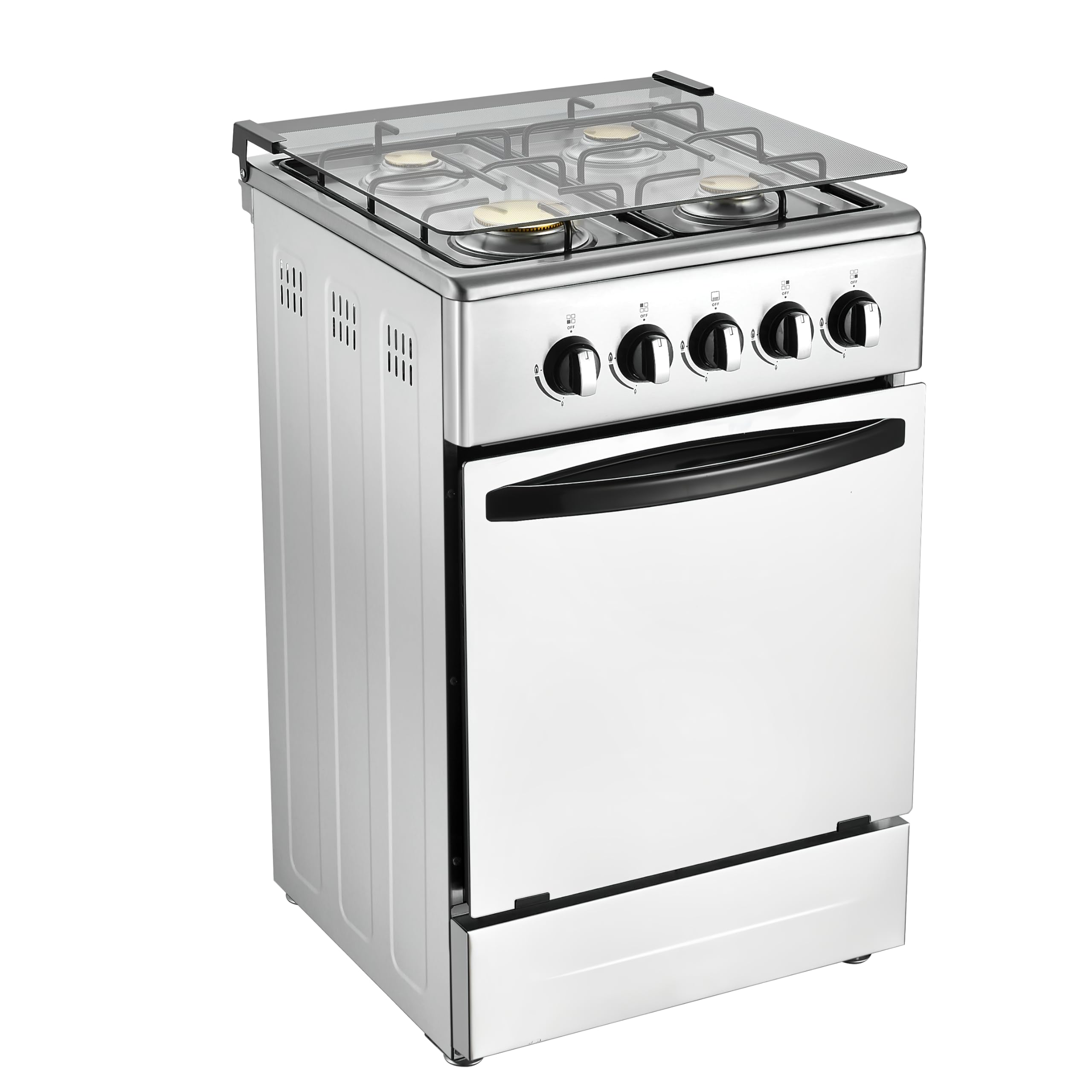 Photo 1 of SoirFanTlio 20-Inch Gas Range with 4 Burners & 68L Rotary Oven