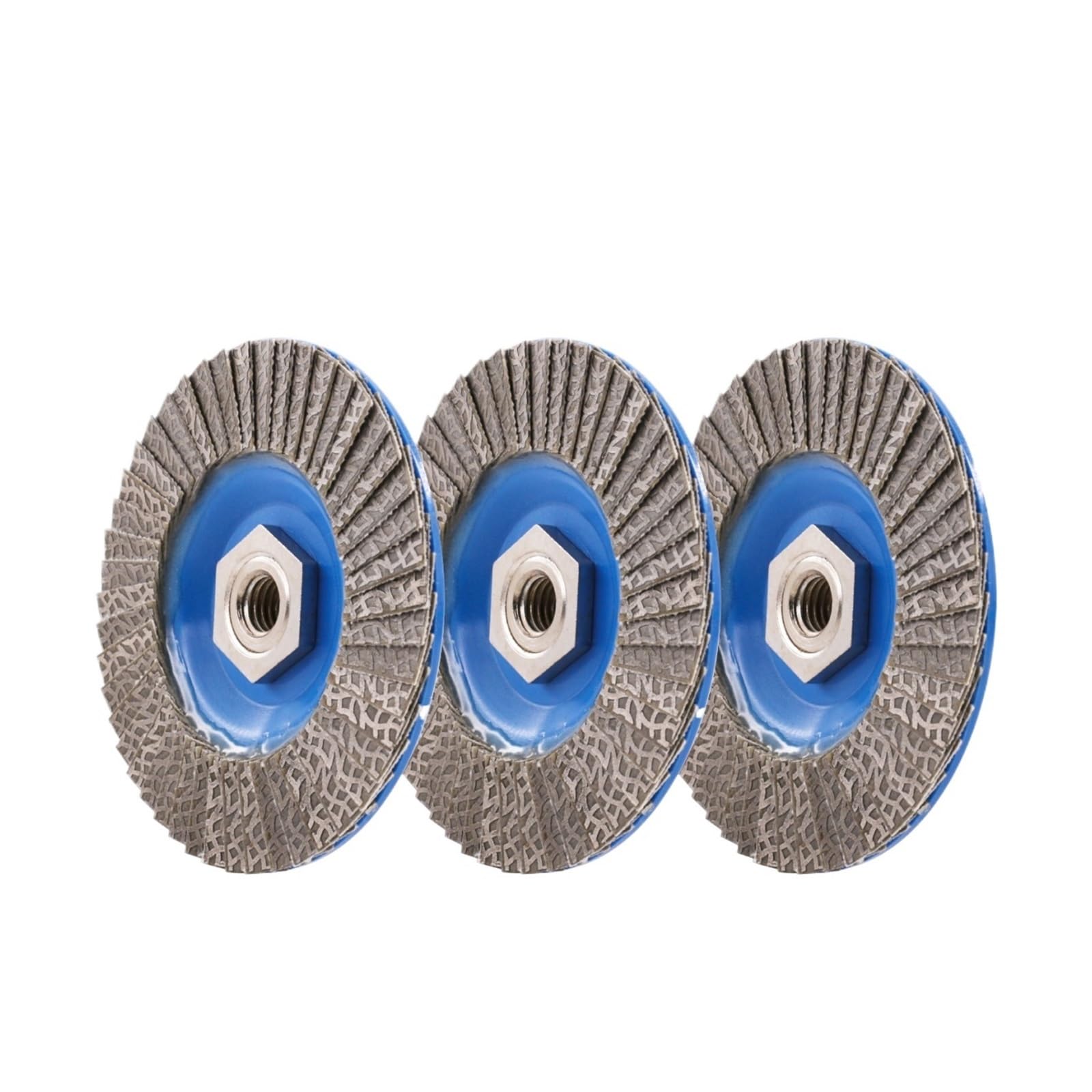 Mola for lucidatura da 4,5 pollici - Disco abrasivo a matrice in plastica grana 60/100/200/400