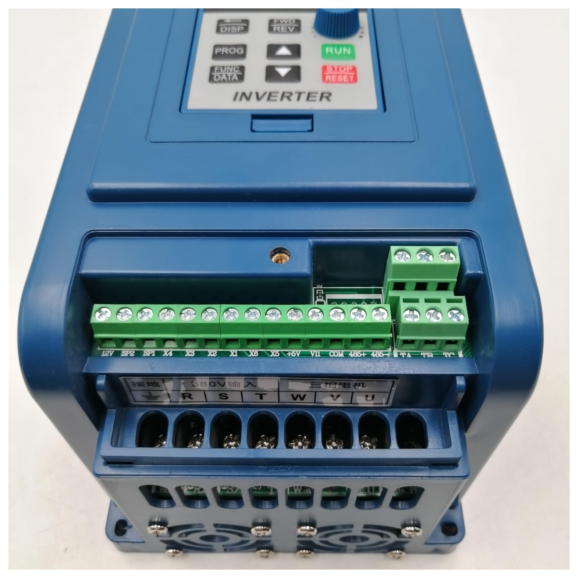 Variatore di Frequenza, VFD 4KW AC 380V Convertitore di frequenza Azionamento a frequenza variabile Regolatore di velocità trifase Inverter Motore VFD Inverter