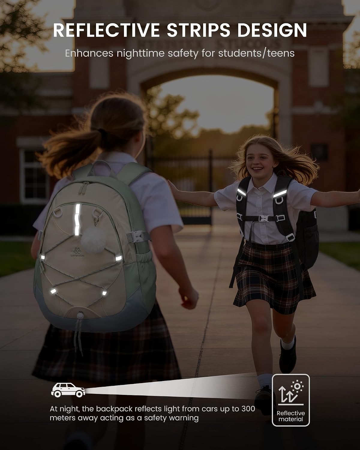 Lovevook School Backpack Teen Girls Ages