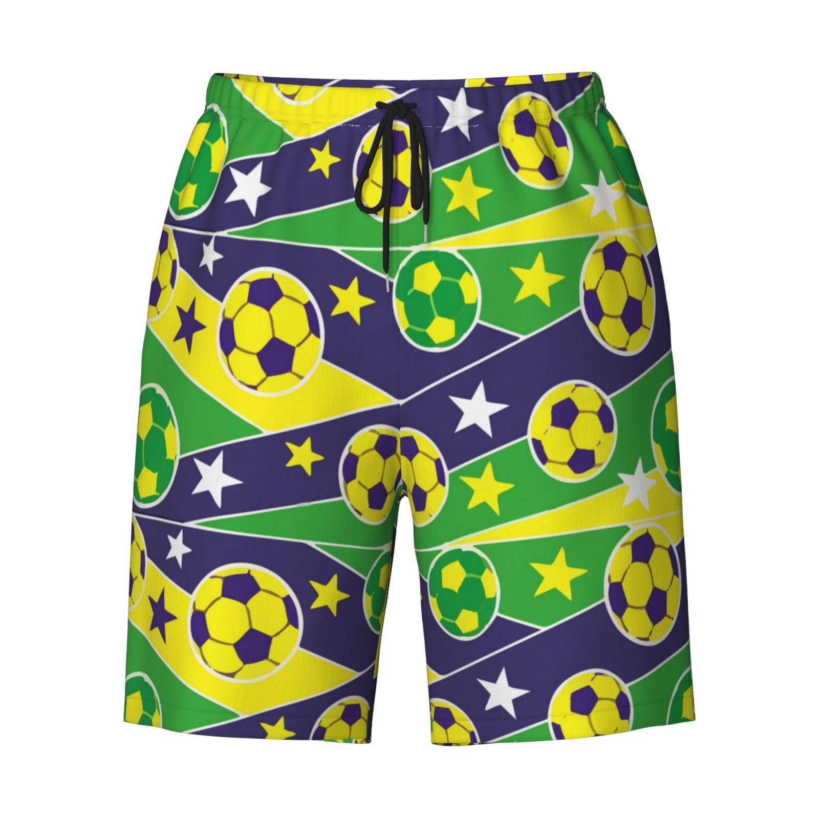  originalsショートパンツシャツセット 海 ビーチ メッシュ Amazon.co.jp: ビーチパンツ メンズ ブラジルのサッカー 短パン 水着