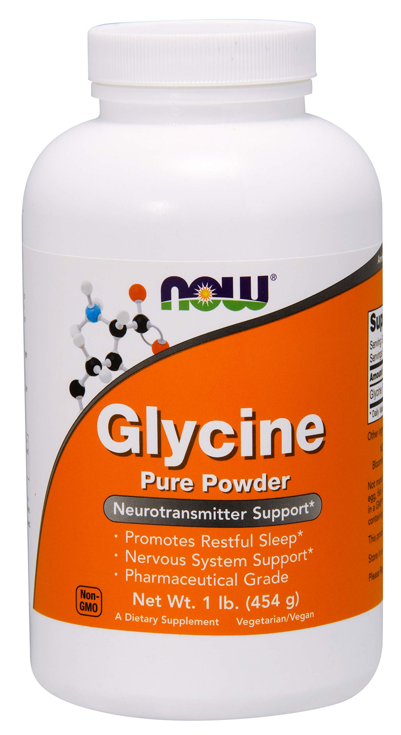 Now Foods Glycine, 1 lb ( Multi-Pack)