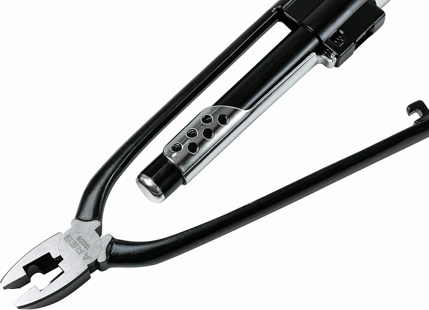 ARES 10009-6-inch Reversible Wire Twister Pliers - Auto Return - Untwist Tool can Grip, Twist, and Cut Stainless Steel Safety Wire on Vehicles, Machinery, and Aircraft