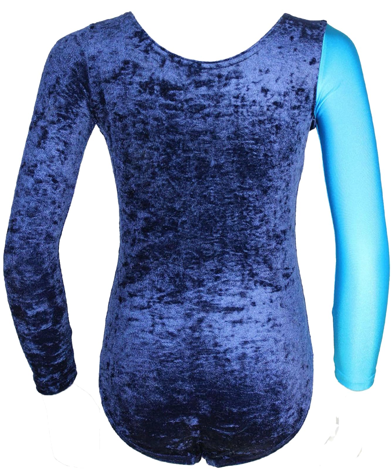 JAVA LANGARM Turnanzug für Mädchen – Blickdichter, eleganter Gymnastikanzug aus Samt/Stretch-Material – Bequem & MADE IN GERMANY