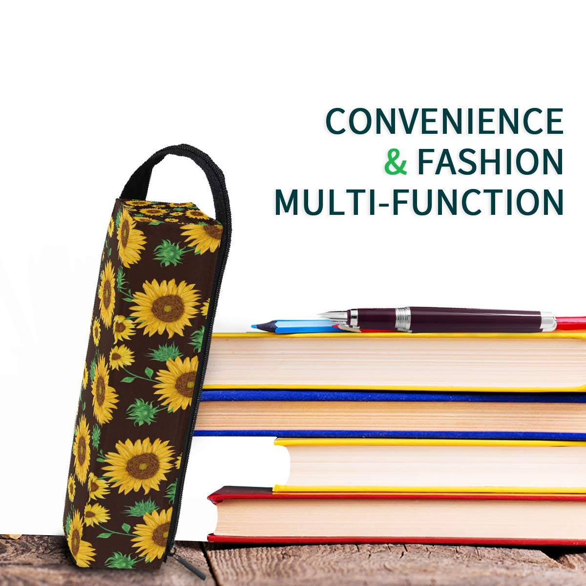 Blumen Brillenetui Neopren - Weiche Sonnenbrillen Tasche Mit Clip