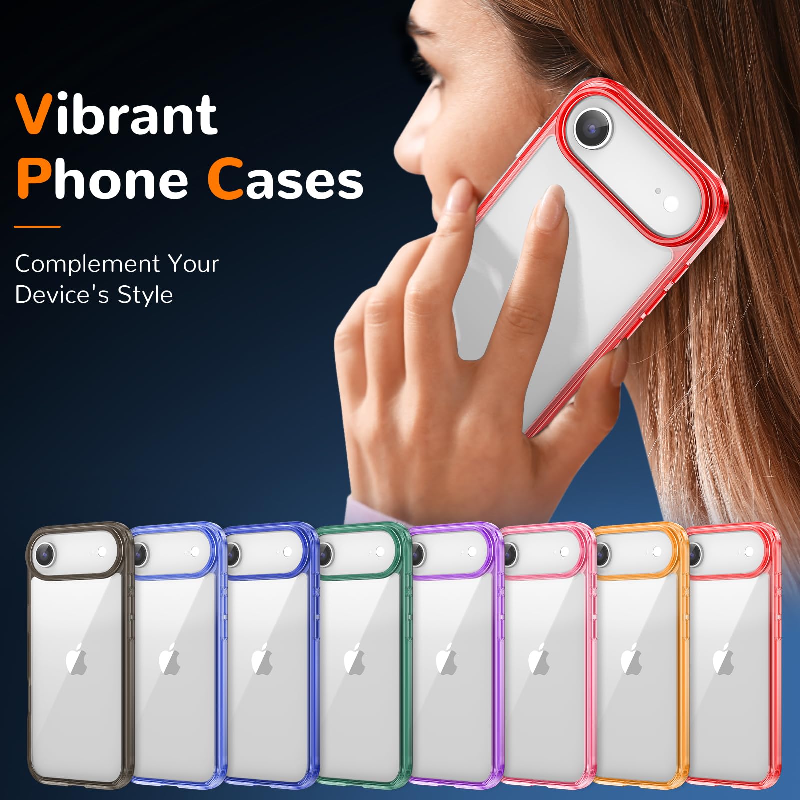 Clear Case for iPhone 15, Ultra Thin, Shockproof TPU Cover, Anti-Yellowing, Crystal Clear, Phone Case for Apple iPhone 15 - Clear — view 240
