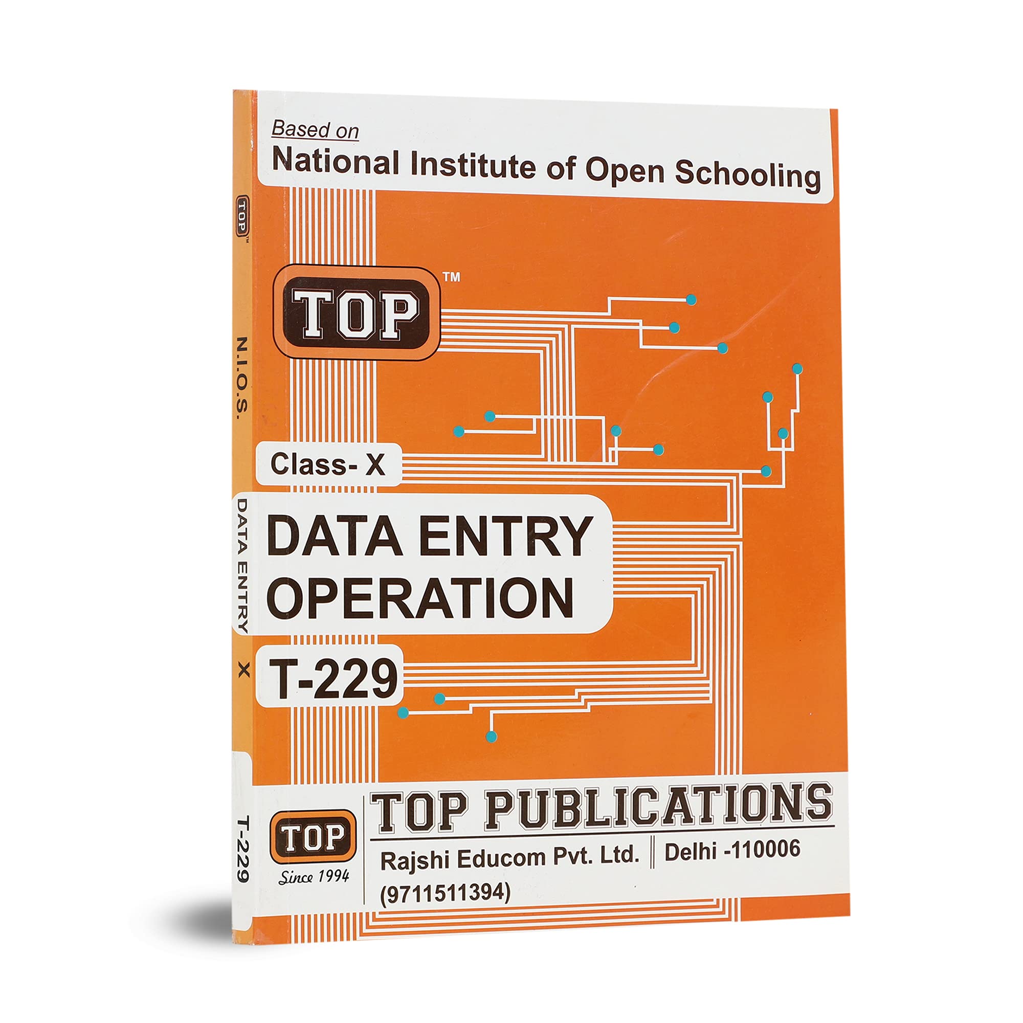 TOP NIOS Class 10 Data Entry Operation T-229 Guide