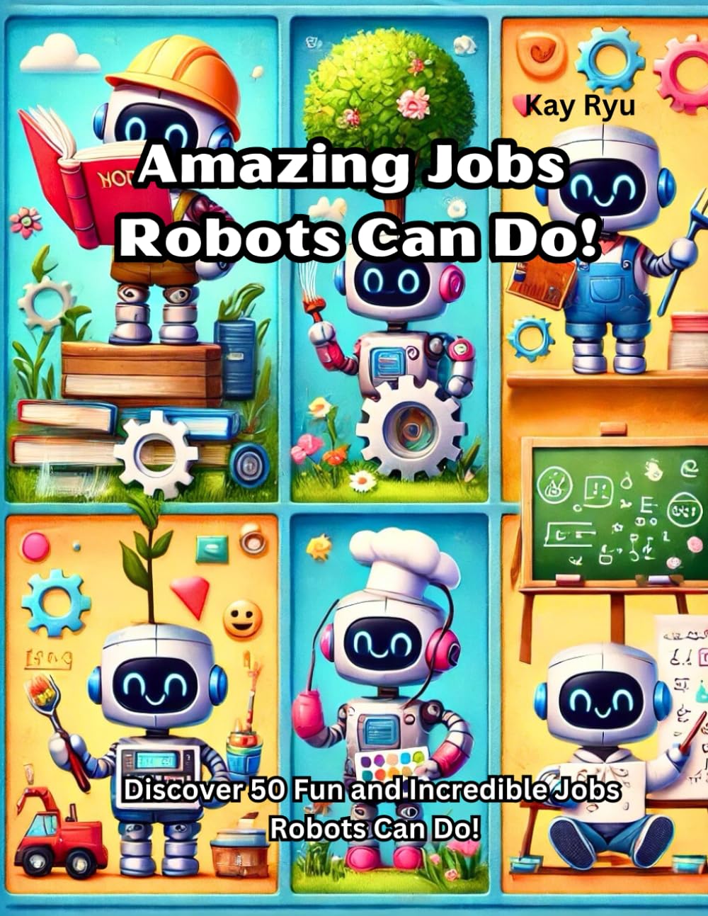 Amazing Jobs Robots Can Do!: Discover 50 Fun and Incredible Jobs Robots Can Do!
