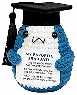 2026 Graduation Gifts for Girlfriend Boyfriend, Congrats Grad Gift for High School College Graduate, My Favorite Graduate Gift for BF GF Her Him, Cute Crochet Shark Desk Decor