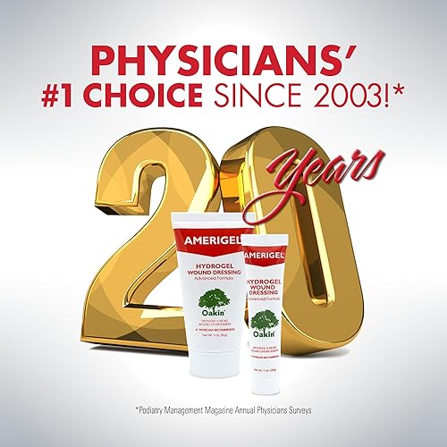 Miniatura 2 de AMERIGEL Apósito de hidrogel para heridas (3 oz.) - Proporciona un ambiente curativo rico en humedad para heridas secas