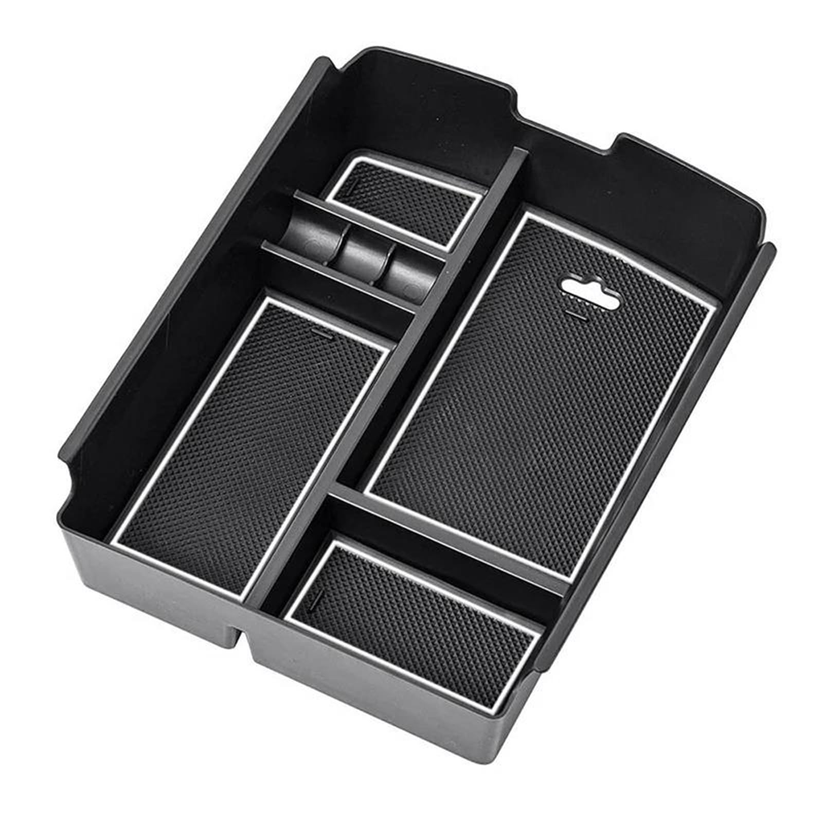 Armrest Organiser Tray For VW For Atlas Teramont 2017-2023 Car Armrest Box Storage Central Console Interior Accessories HIMIUSIKTC(R)