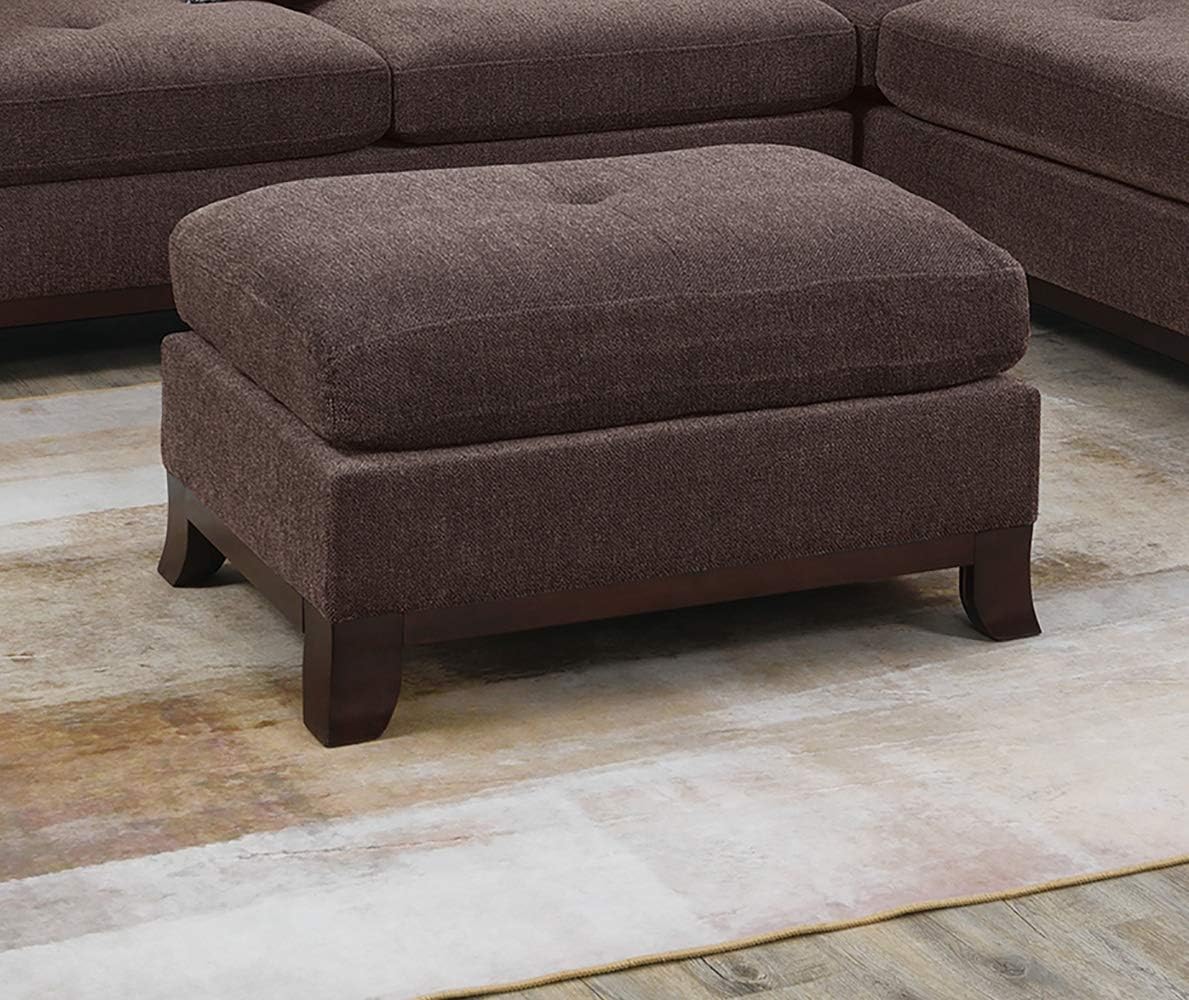 simple relax SR-PDEX-F6477 Sectional Set, Dark Coffee