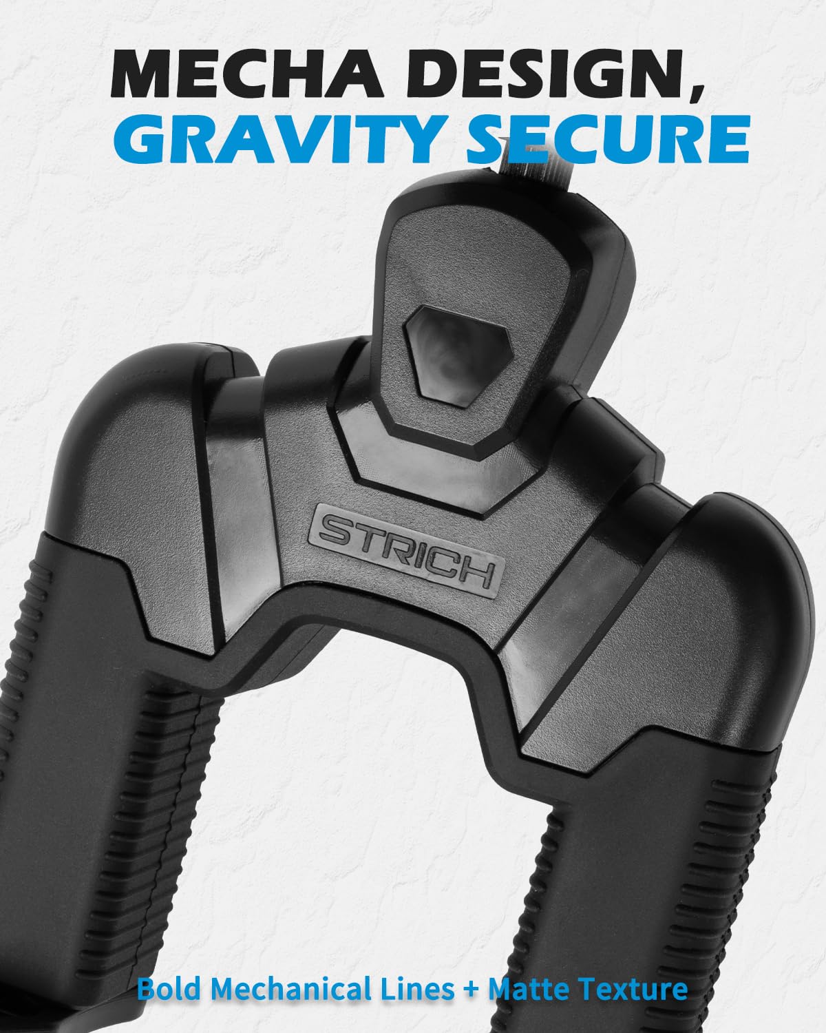 STRCIH Supporto da parete Gravity Wall per chitarra, supporto a forma di U in noce, con chiusura automatica, adatto per chitarre acustiche ed elettriche, banjo e bassi (confezione da 2)