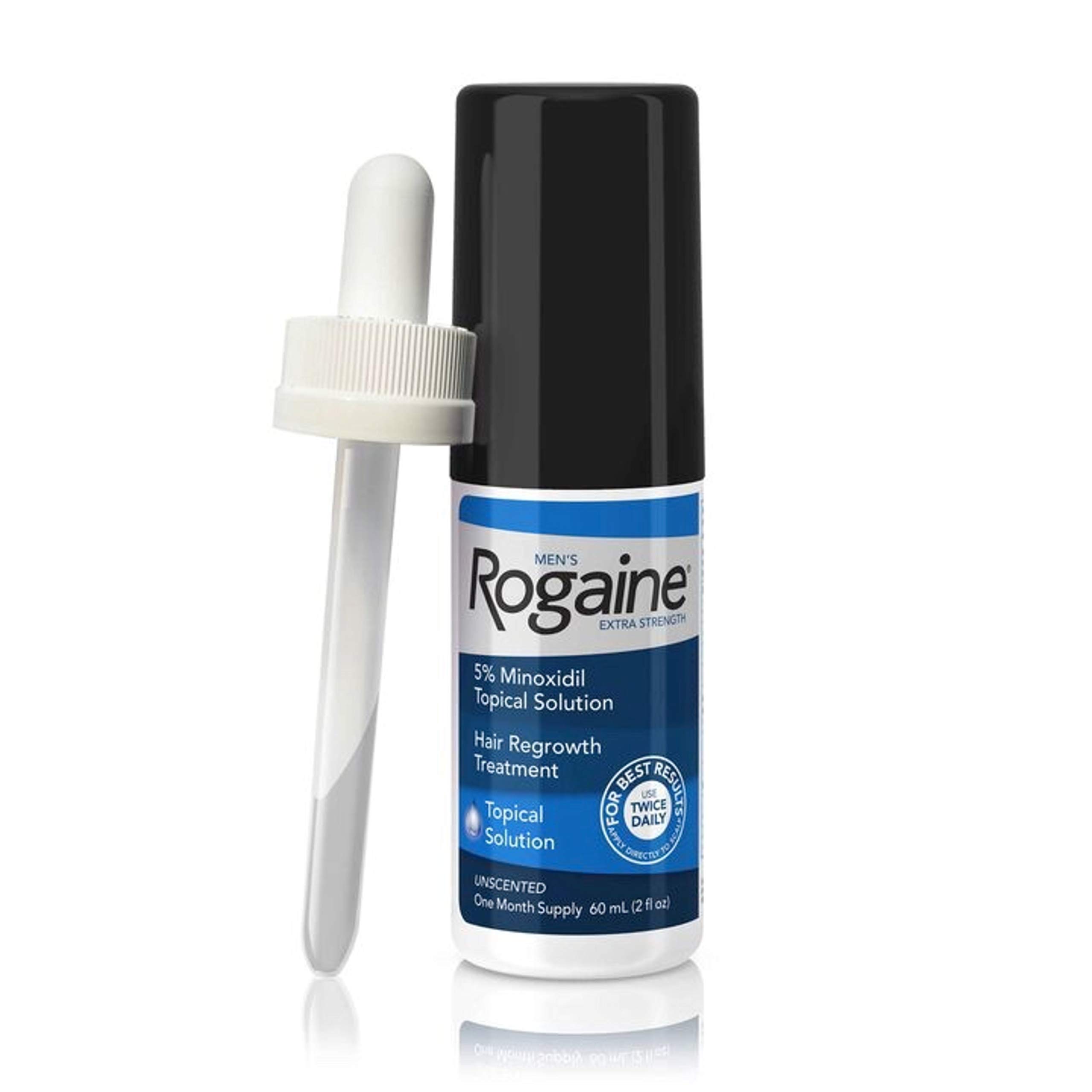 Men's Rogaine Extra Strength 5 Minoxidil Topical Solution for Hair