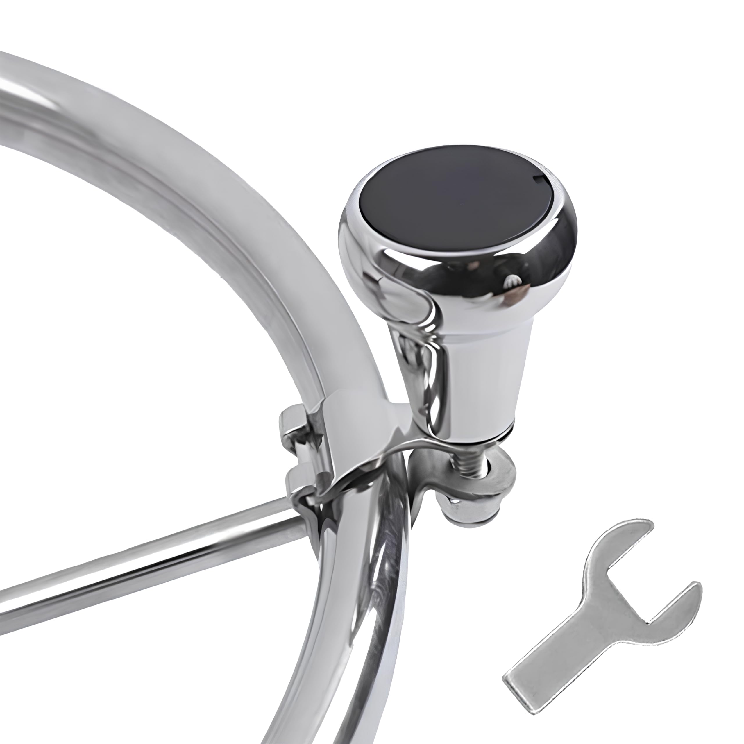 Marine 316 Stainless Steel Boat Steering Wheel 3/4 inch Maneuvering Knob Control Spinning Knob