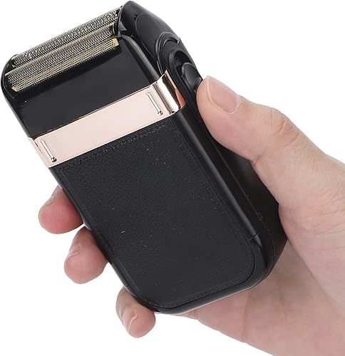 Miniatura 8 de Afeitadoras eléctricas de aluminio, 2 en 1 de doble propósito, bajo ruido, potente motor portátil, afeitadora de peluquería regalos para él