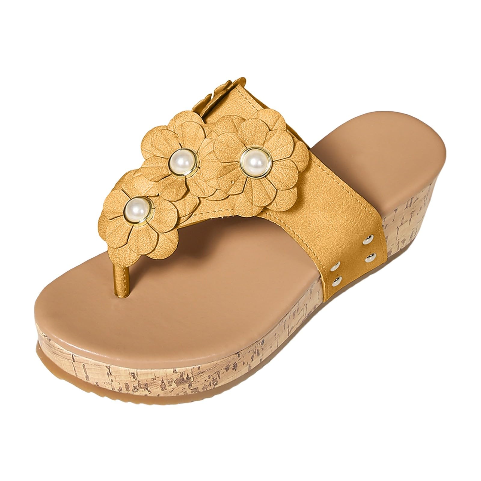 Genérico Sandaliasde Verano Para Mujer, Sandalias Elegantes, Cós Y Ligeras Sandale De Plage Femme Sandalias De Cuña Para Mujer Con Tira, Pantuflas Cós El Verano,en