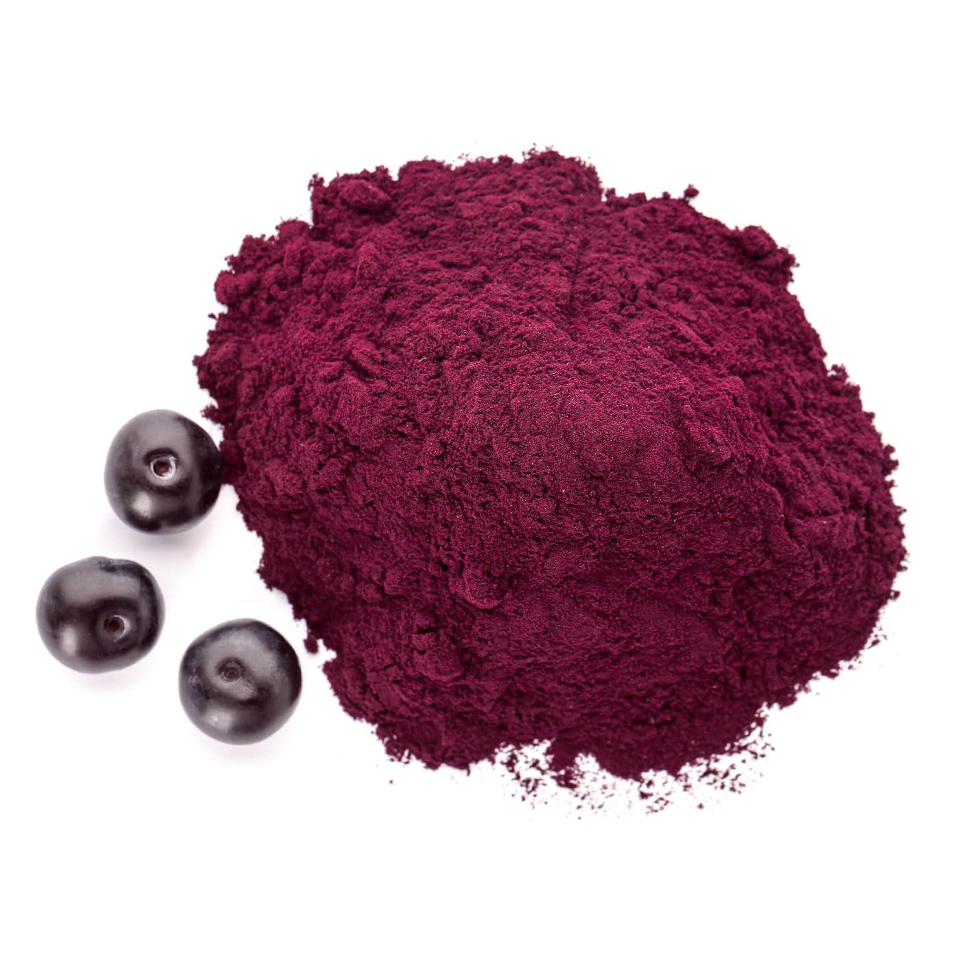 Açaí in polvere BIO 100g | 100 % Polpa di bacche di açaí Liofilizzata (freeze-dried) | Crudo, Senza Zuccheri Aggiunti | Immunità, Vitamina D, Ossa | Qualità Superiore