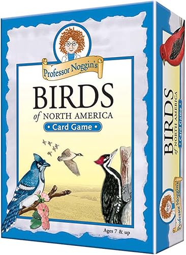 Professor Noggin s Birds of North America - Un juego de cartas educativo basado en trivia para niños