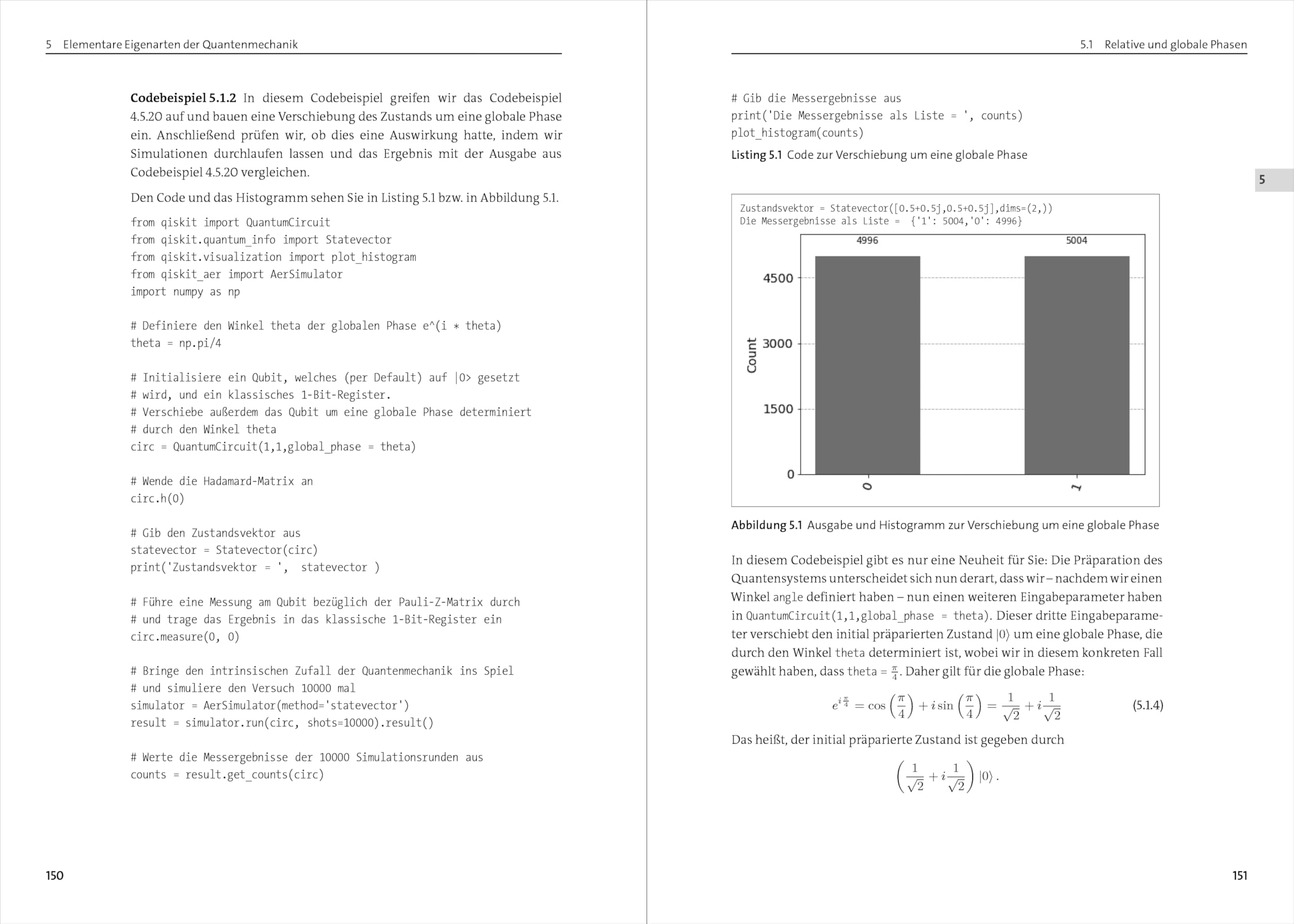 Quantencomputing: Der Leitfaden zu Grundlagen, Algorithmen und Anwendung. Praxisbuch mit Python-Beispielen und Programmierung in Qiskit