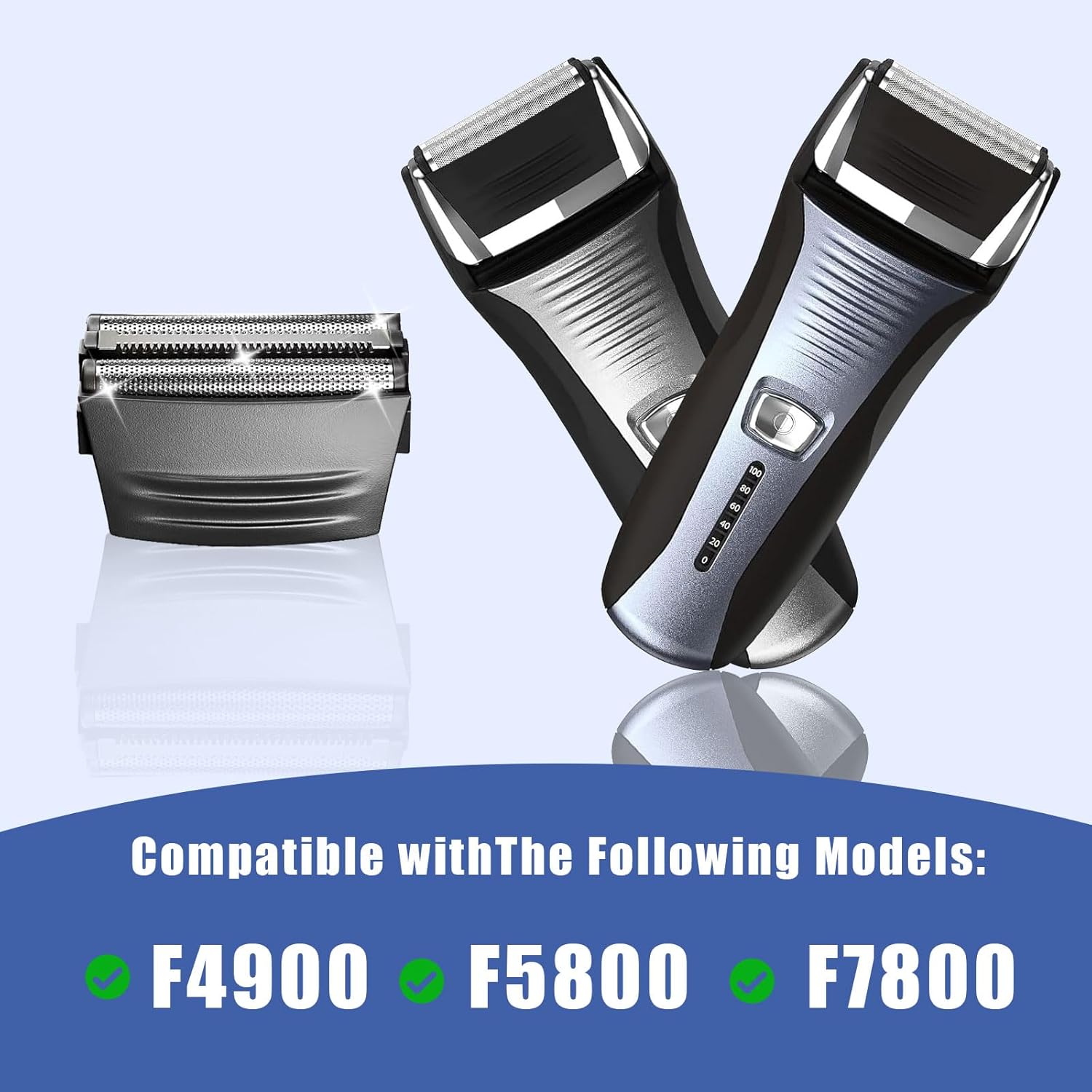 Shaver Replacment Heads Compatible with Remington SPF-300 Replacement Screen and Cutter for Foil Shavers F4900, F5800, F7800 Shavers - Image 7