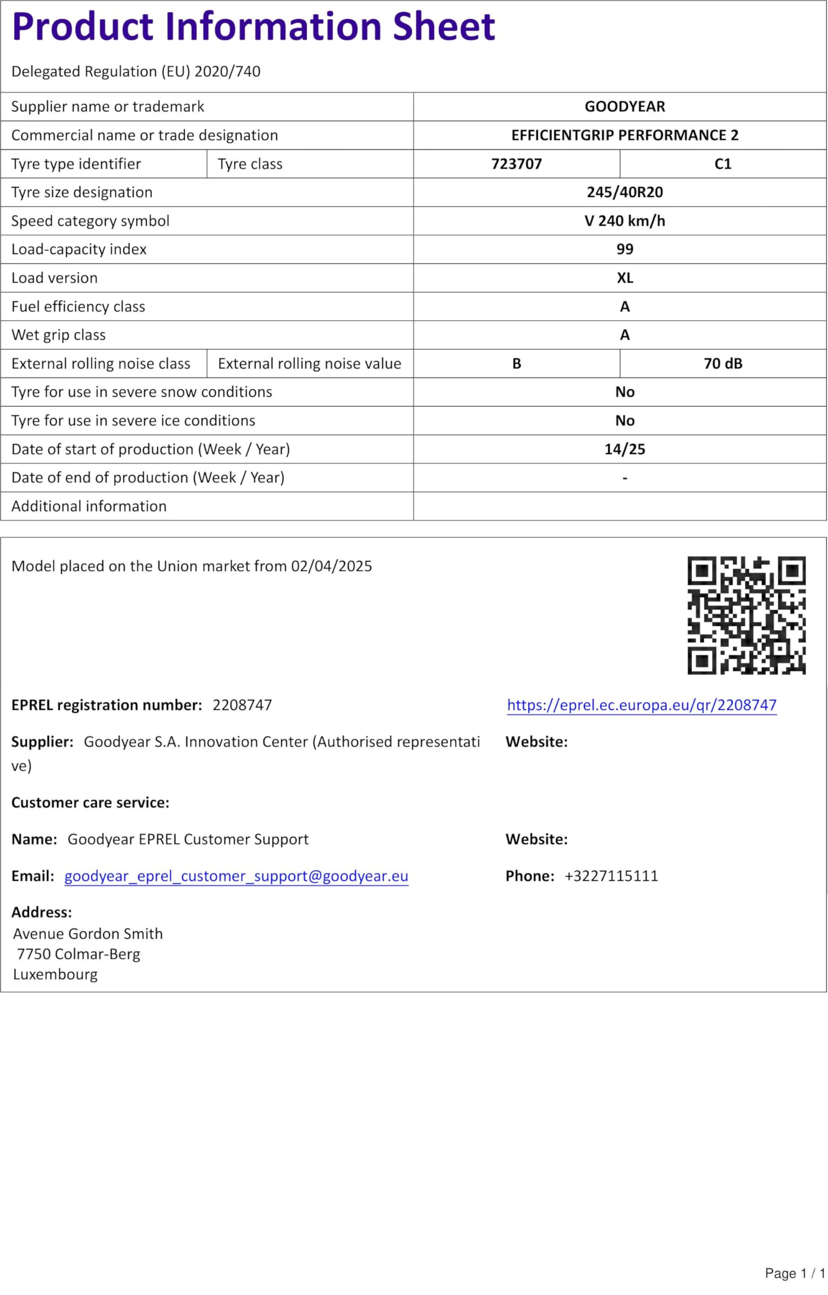 1 X 195 55 15 ECOPRO 85V 195/55R15 M+S QUALITY C C RATED LABELS TYRES ...