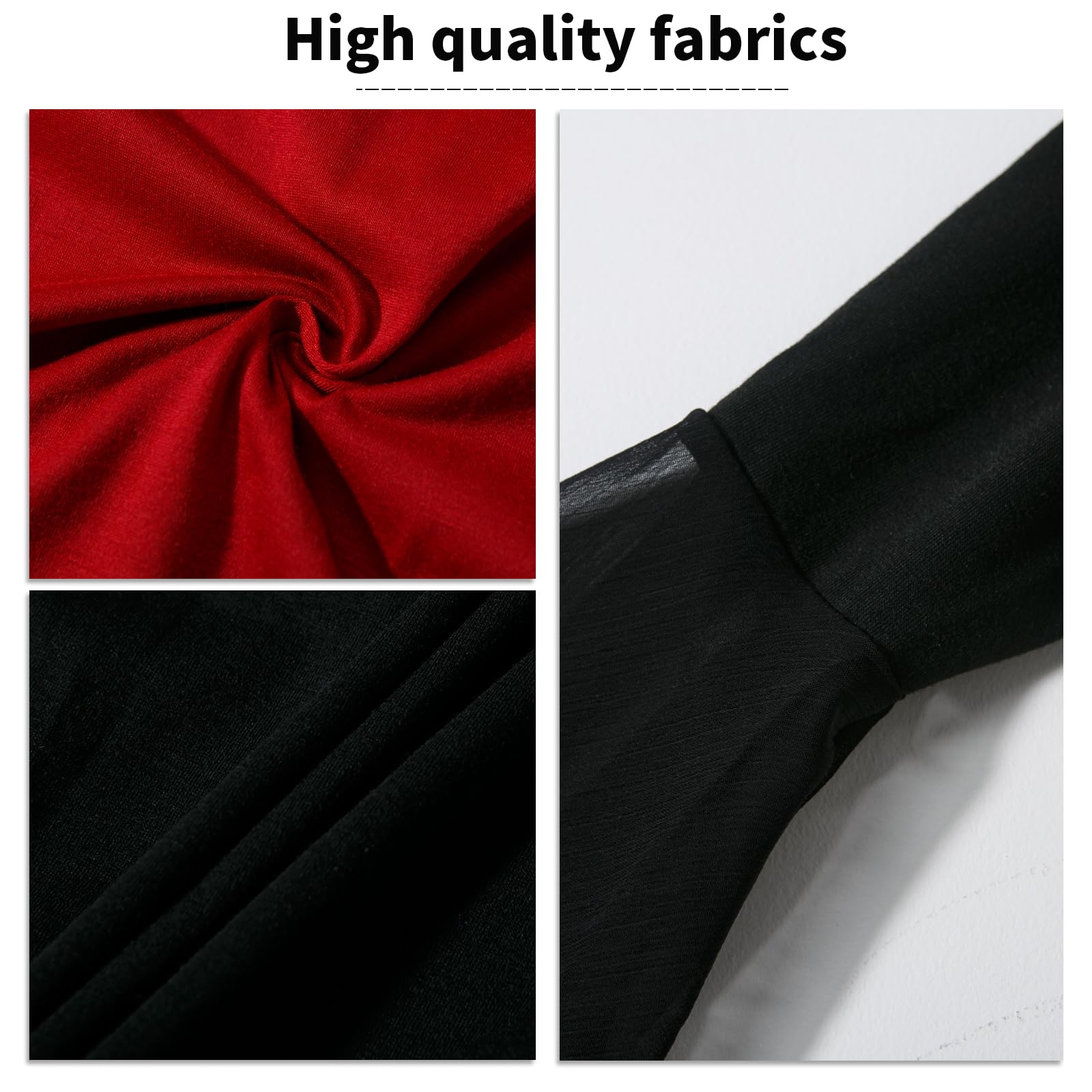 CNVAUIE Costume rinascimentale da donna, abito medievale con maniche a tromba gotico, maxi abito per carnevale, Halloween, feste