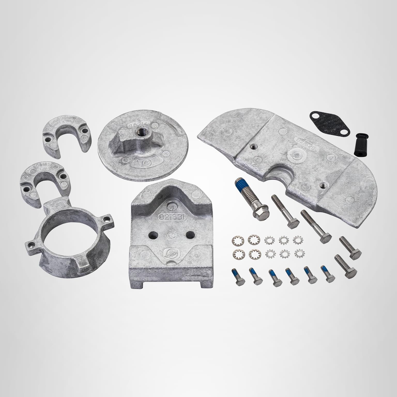 Amazon.com : Quicksilver 888756Q03 Aluminum Anode Kit for Alpha