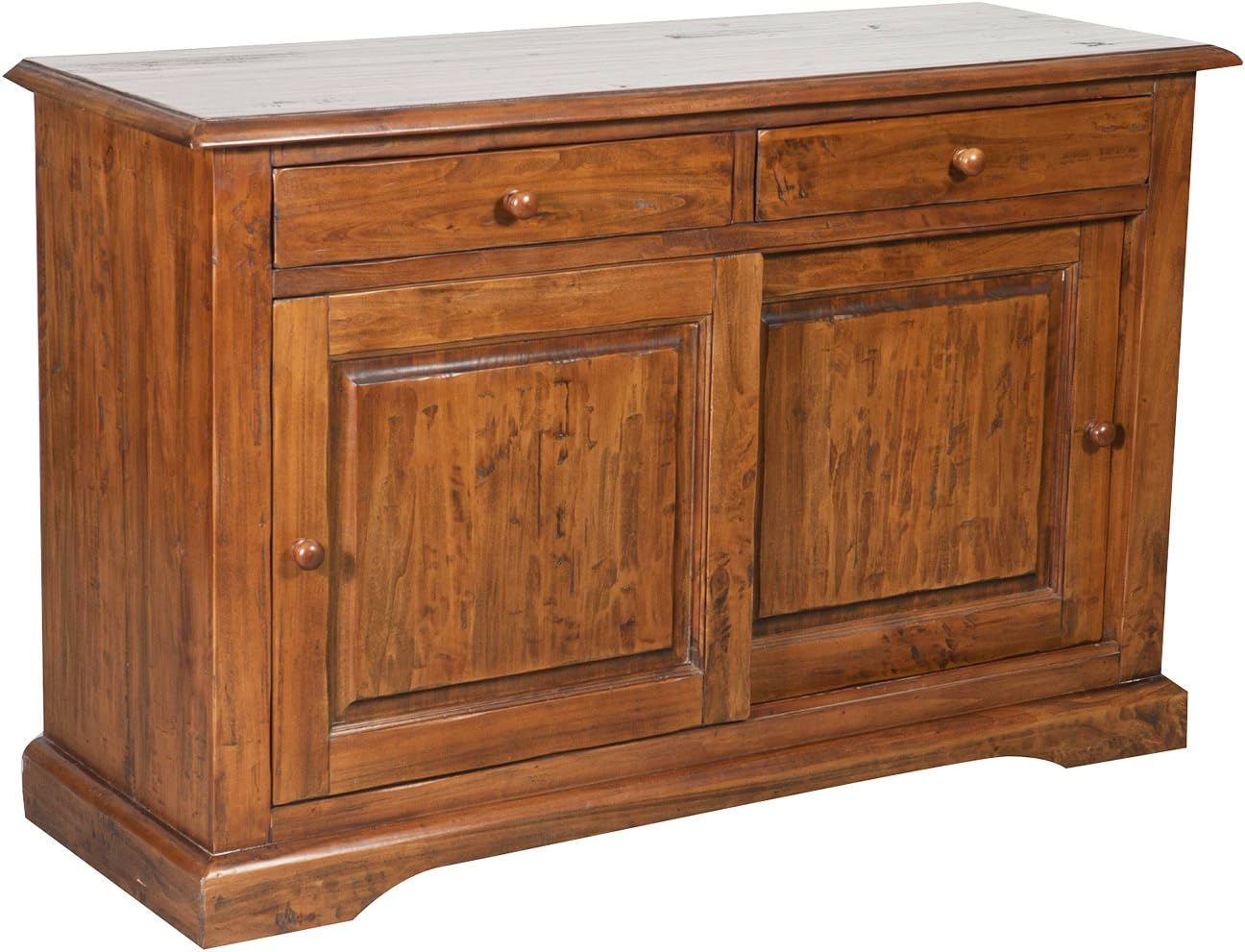 Biscottini Credenza cucina Made in Italy in legno massello Credenza