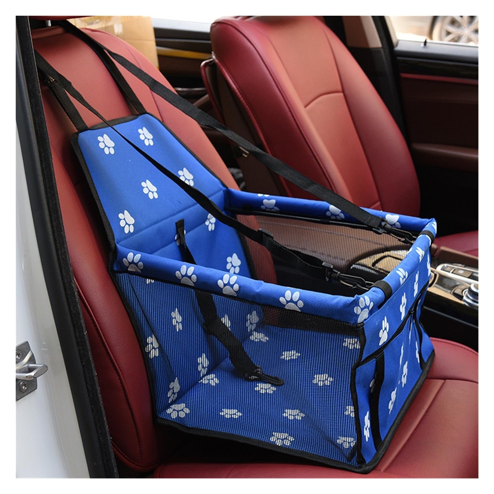 Siège auto pour chien : panier rehausseur étanche pour voyager serein en voiture