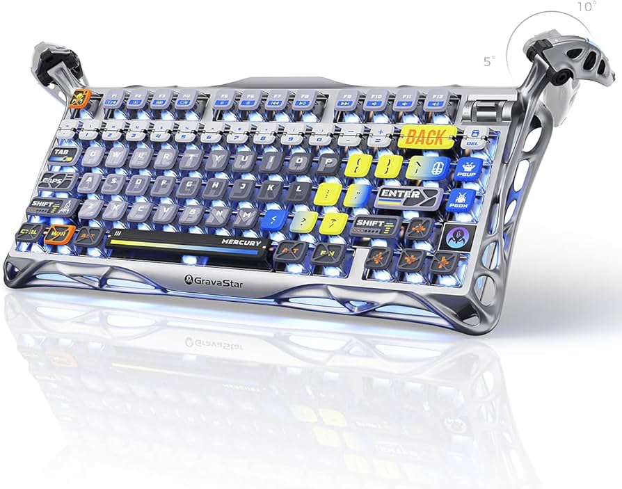 Amazon.com: GravaStar Mercury K1 Pro Wireless Mechanical